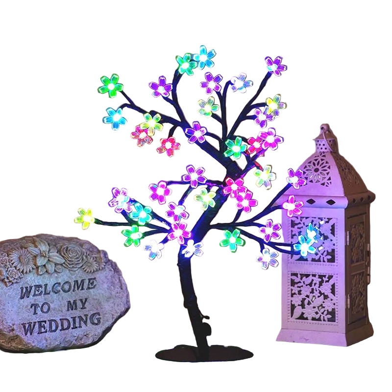 Árvore Cerejeira LED 8 Funções Com 48 Leds Bivolt