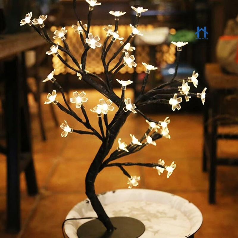 Árvore Cerejeira LED 8 Funções Com 48 Leds Bivolt