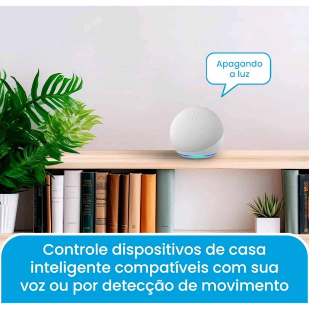 Assistente Virtual Alexa Echo Dot 5 Geração Alto Falante Original Envio Imediato Melhor Preço