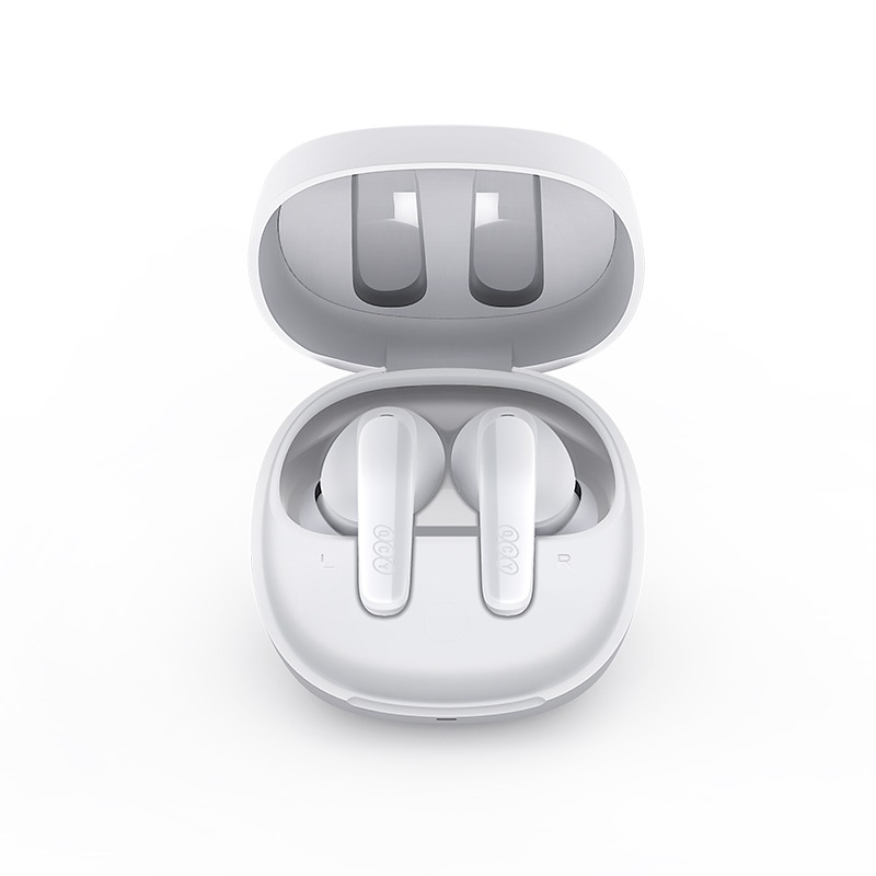 Fone de Ouvido QCY T13X ENC Sem Fio Bluetooth TWS 5.3, proteção IPX5, 30 h de Reprodução